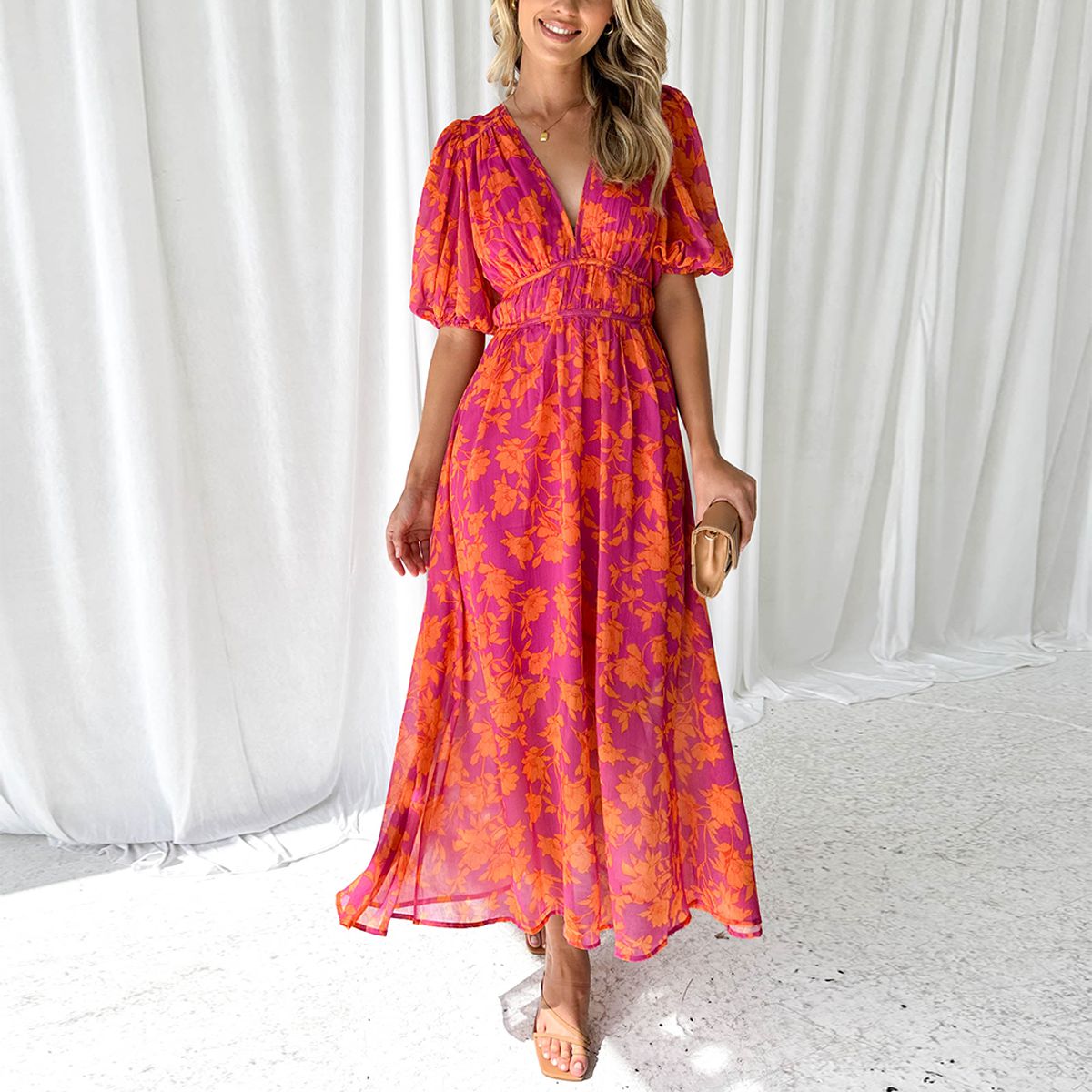 Clara | Floral Dress