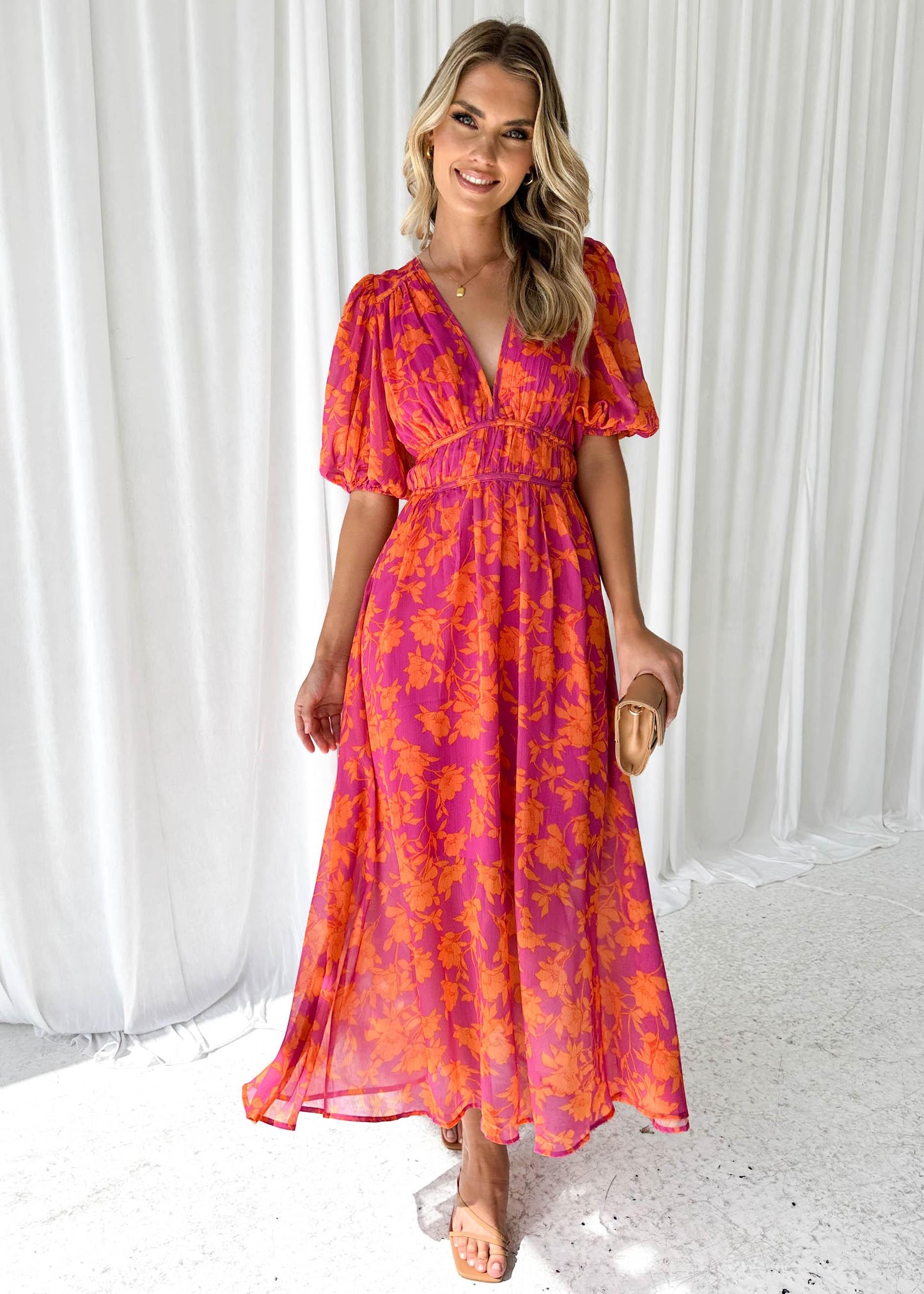 Clara | Floral Dress
