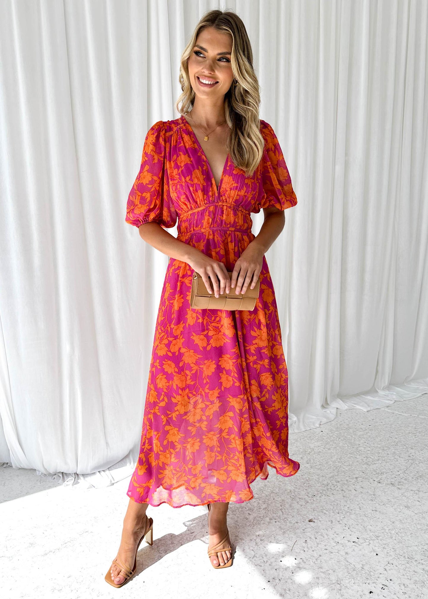 Clara | Floral Dress
