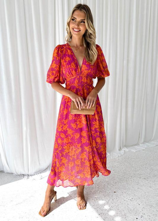 Clara | Floral Dress