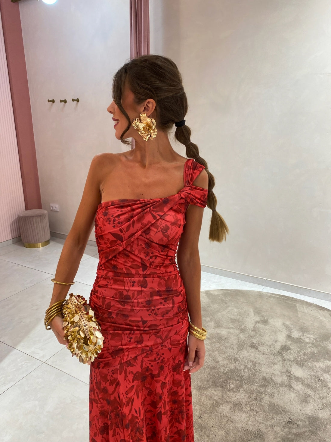 Ariella | One Shoulder Dress